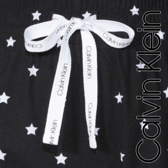 Calvin Klein | 2 Piece Fleece Pajama Set | Black | NWOT - Picture 4 of 4